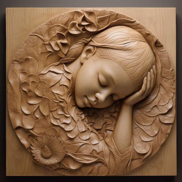 نموذج ثلاثي الأبعاد لآلة CNC 3D Art 